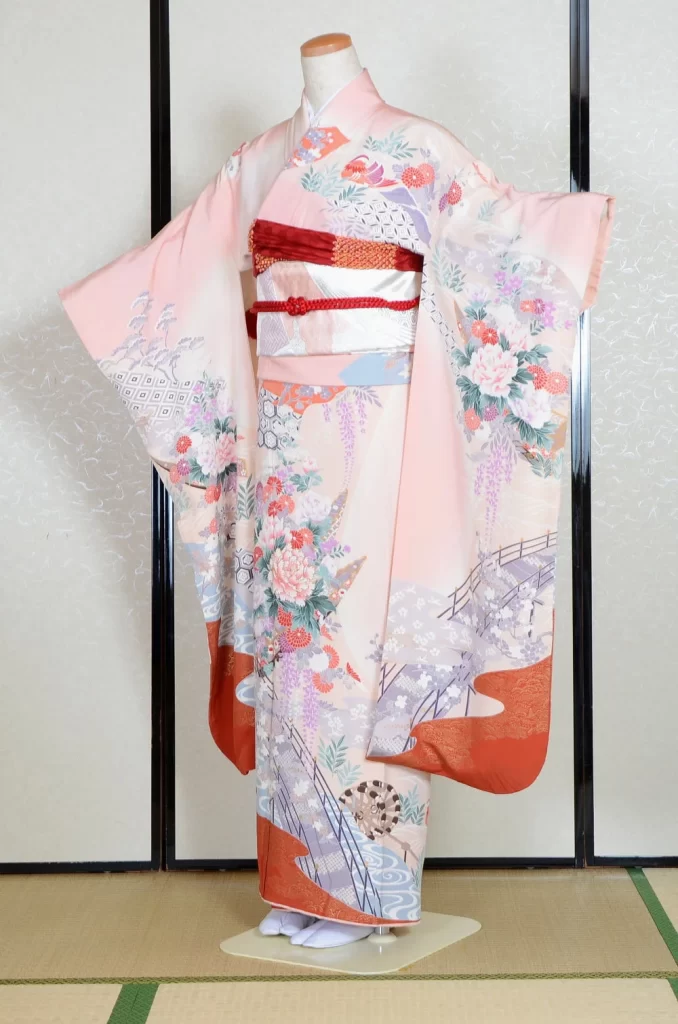 Furisode Kimono FK1-742 Dress Form