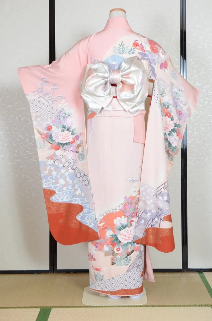 Furisode Kimono FK1-742 Dress Form