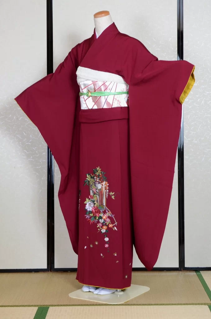 Furisode Kimono FK1-743 Dress Form