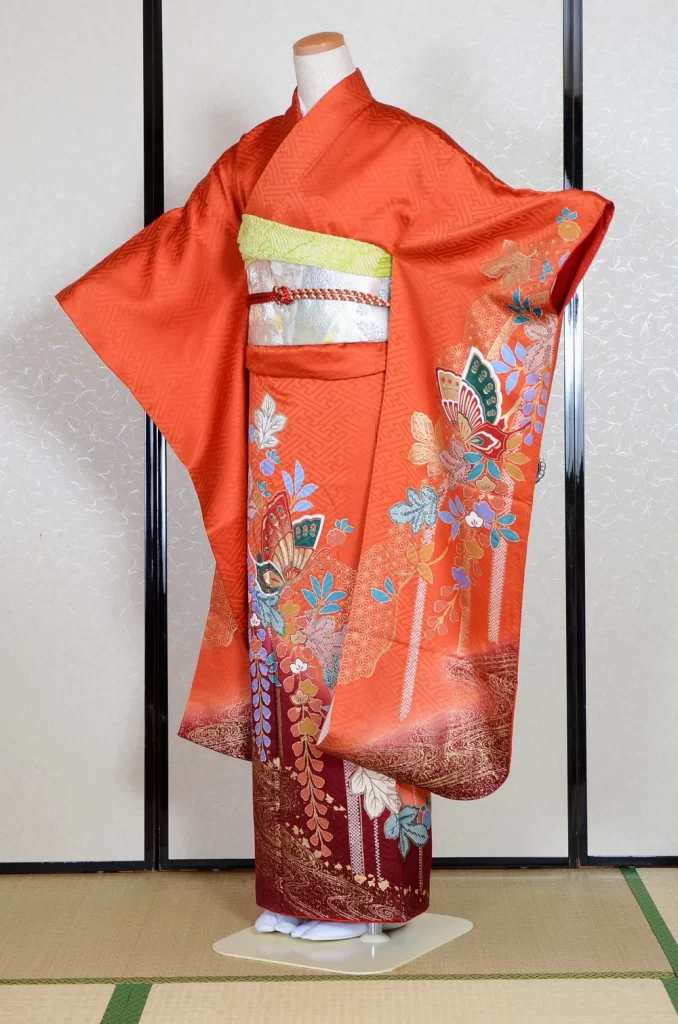 Furisode Kimono FK1-746 Dress Form