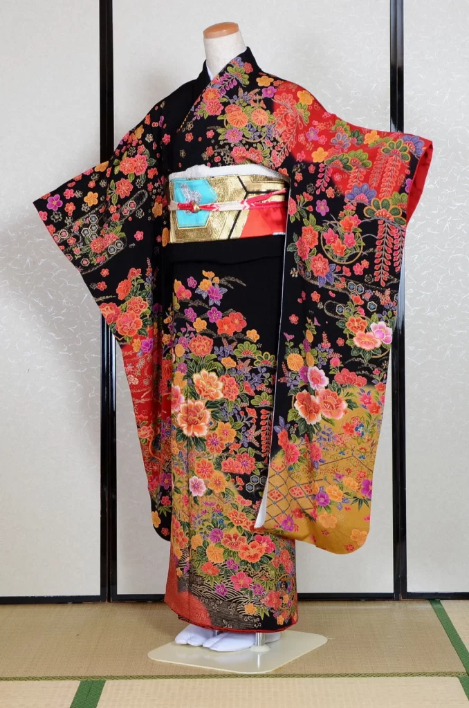 Furisode Kimono FK1-747 Dress Form