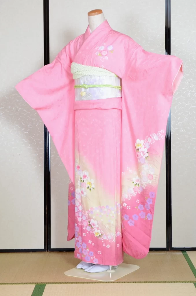 Furisode Kimono FK1-748 Dress Form