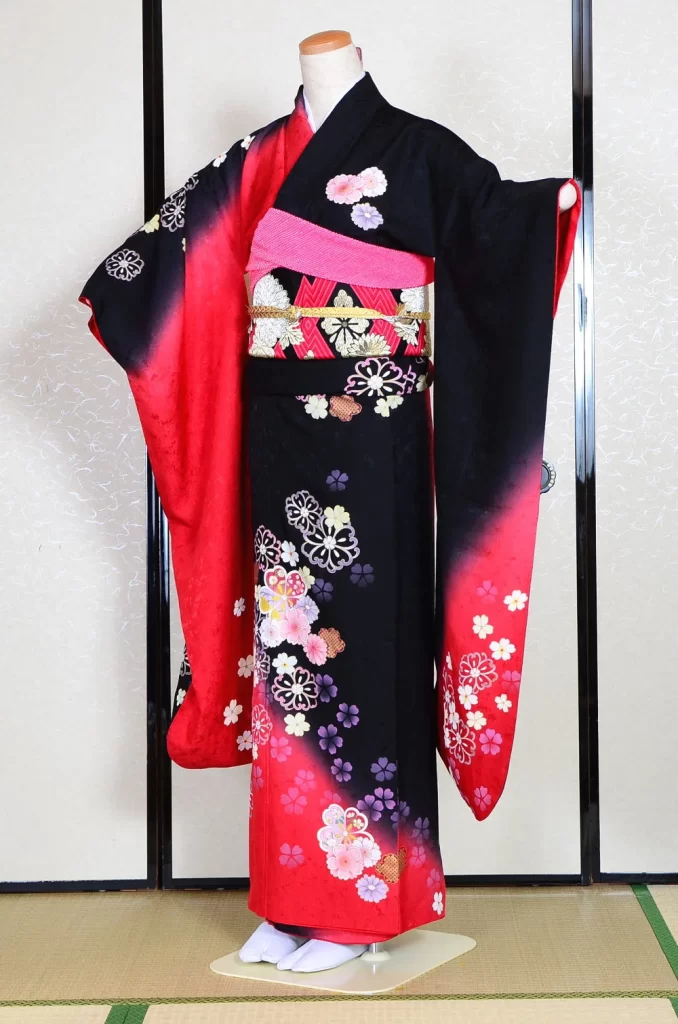 Furisode Kimono FK1-223 Dress Form
