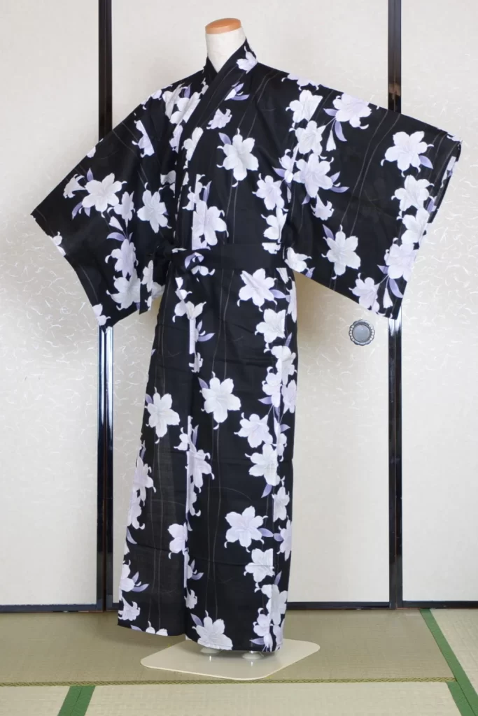 Yukata YB1557-A_Black_01 Dress Form