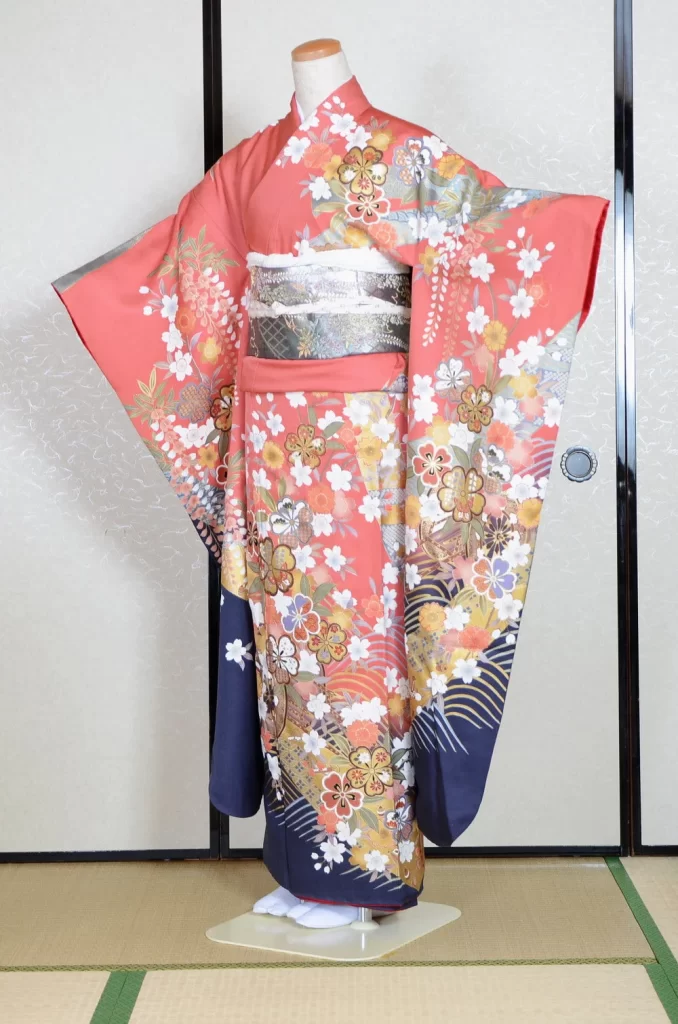 Furisode Kimono FK1-693 Dress Form