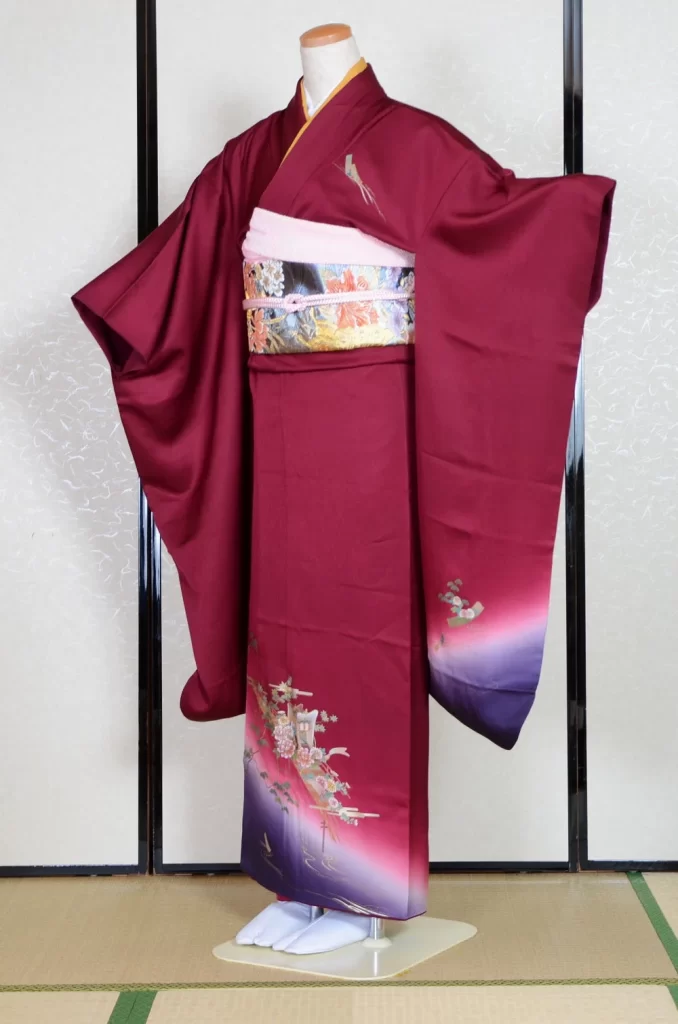 Furisode Kimono FK1-716 Dress Form