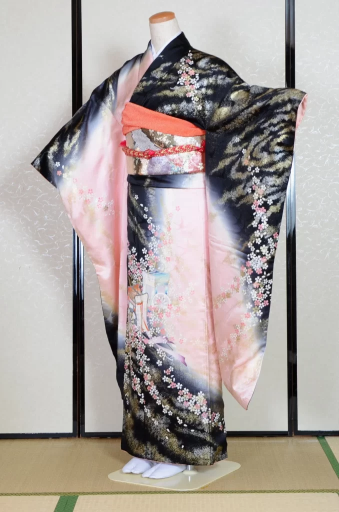 Furisode Kimono FK1-717 Dress Form