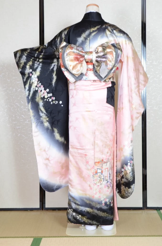Furisode Kimono FK1-717 Dress Form