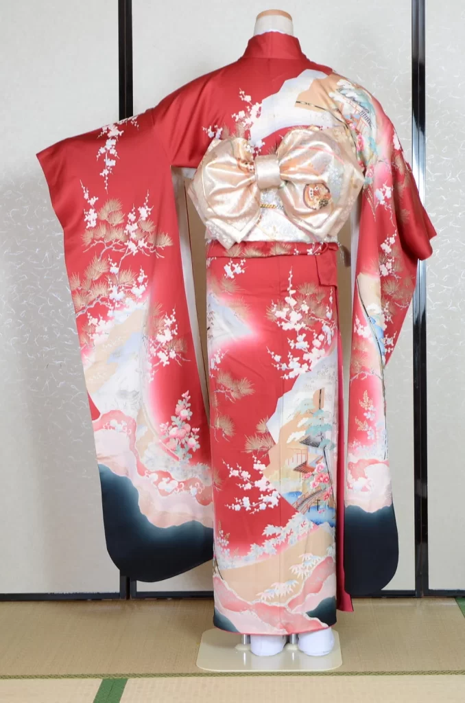 Furisode Kimono FK1-718 Dress Form