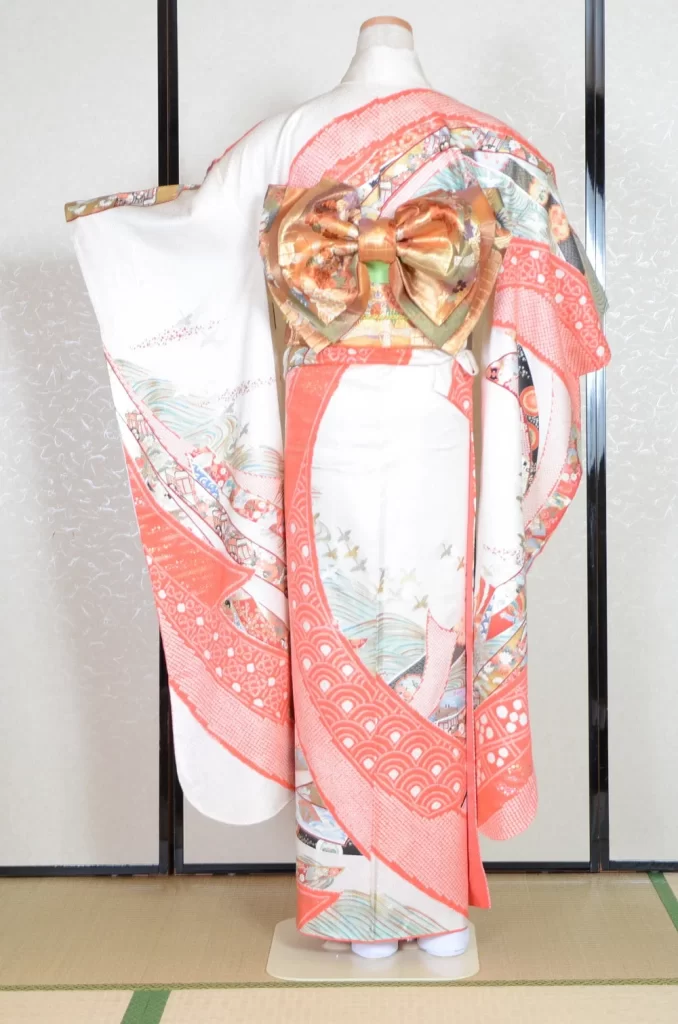 Furisode Kimono FK1-719 Dress Form