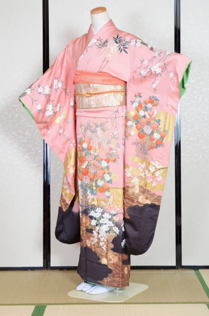 Furisode Kimono FK1-722 Dress Form