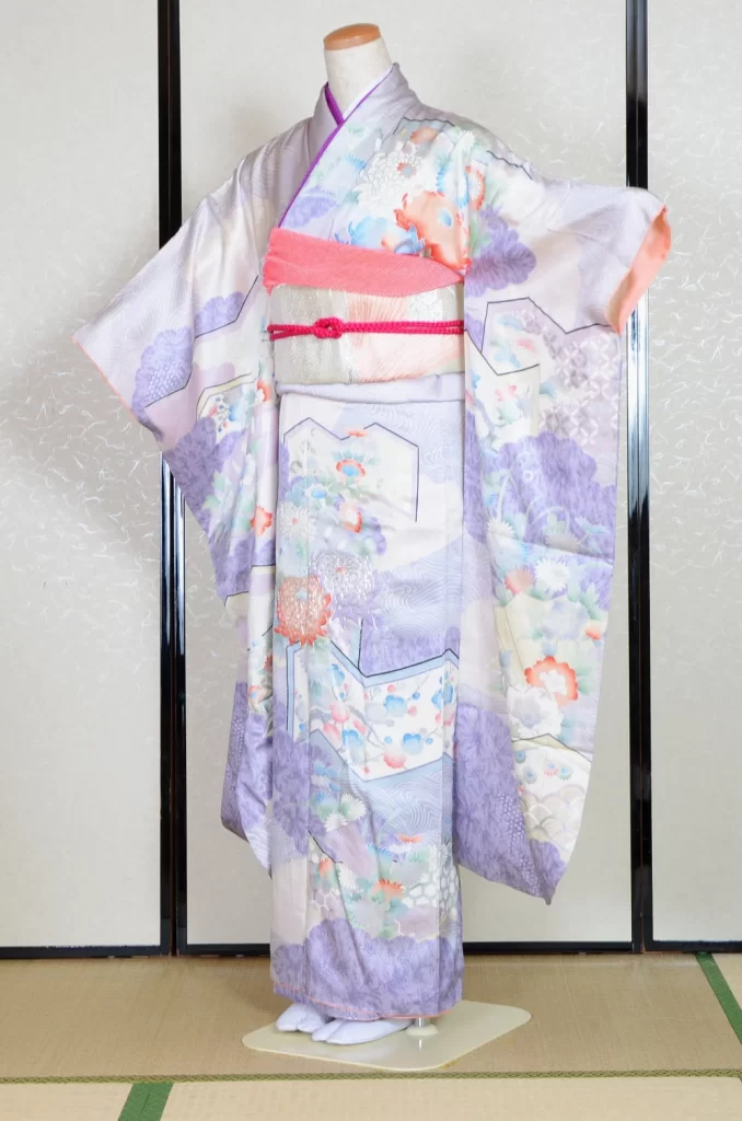 Furisode Kimono FK1-723 Dress Form