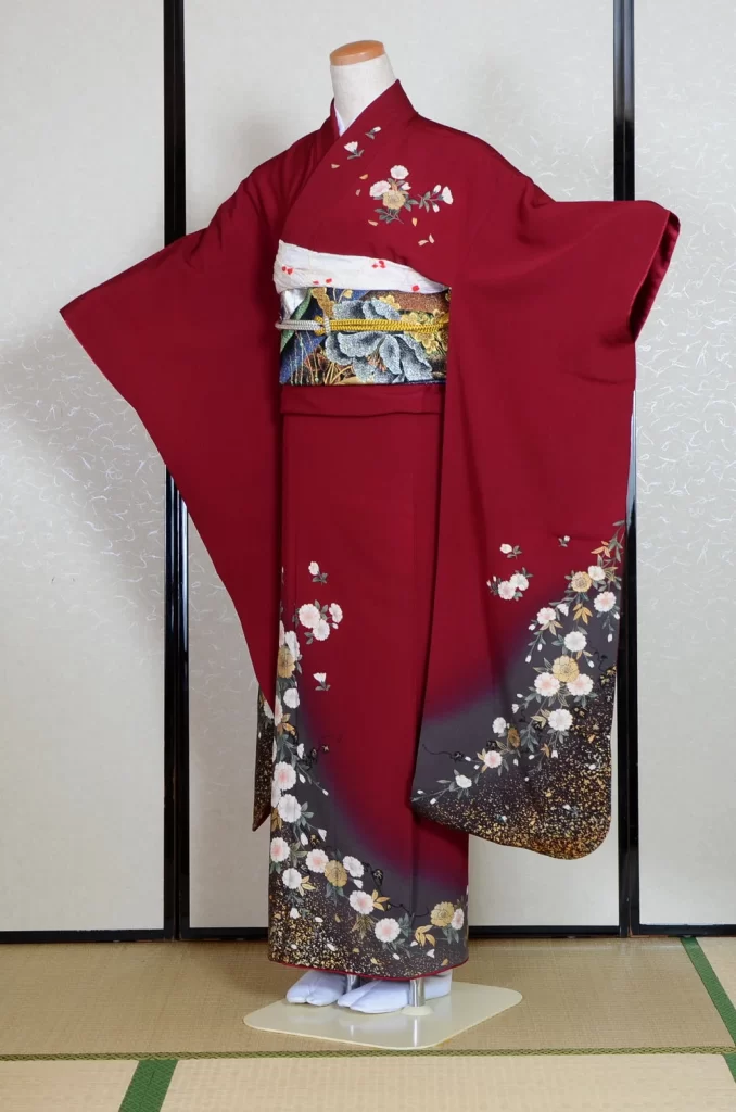 Furisode Kimono FK1-729 Dress Form