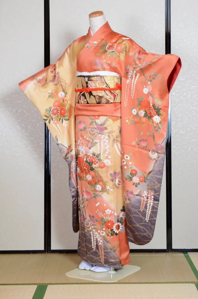 Furisode Kimono FK1-731 Dress Form