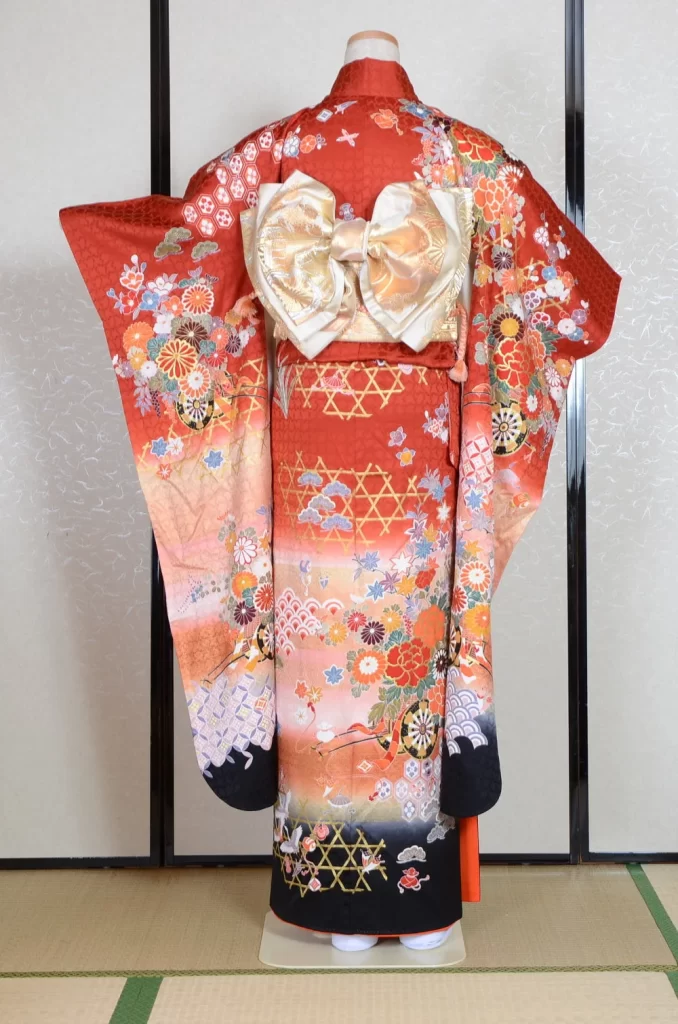 Furisode Kimono FK1-733 Dress Form