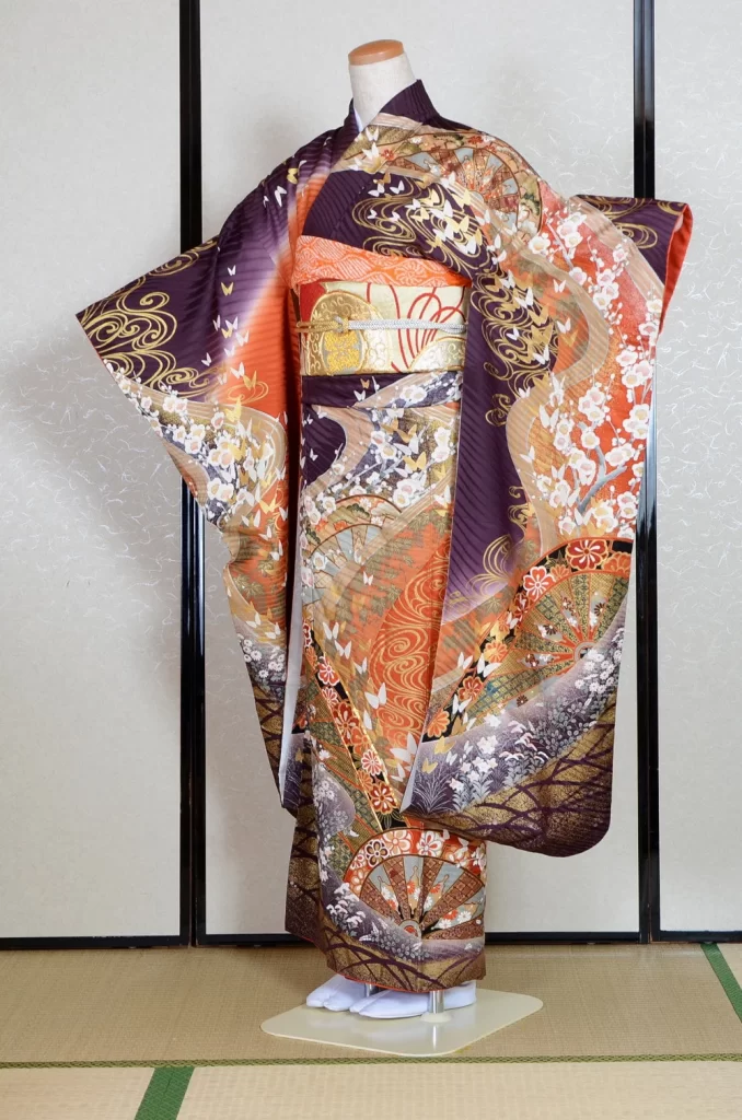 Furisode Kimono FK1-734 Dress Form