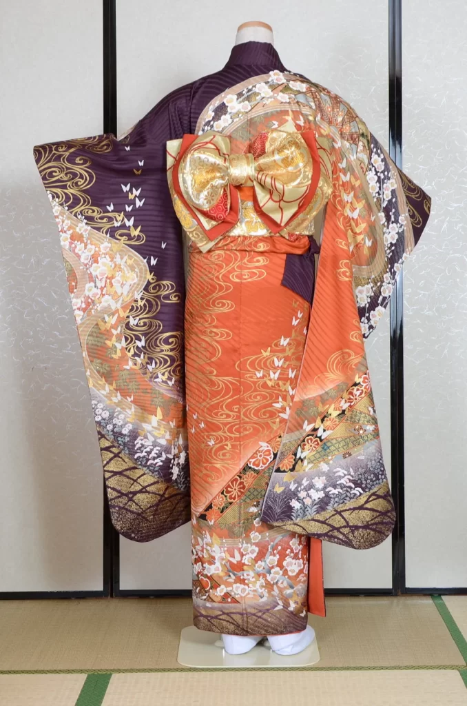 Furisode Kimono FK1-734 Dress Form
