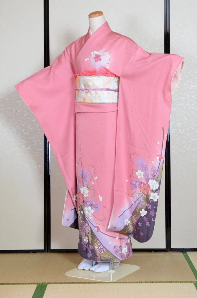 Furisode Kimono FK1-735 Dress Form