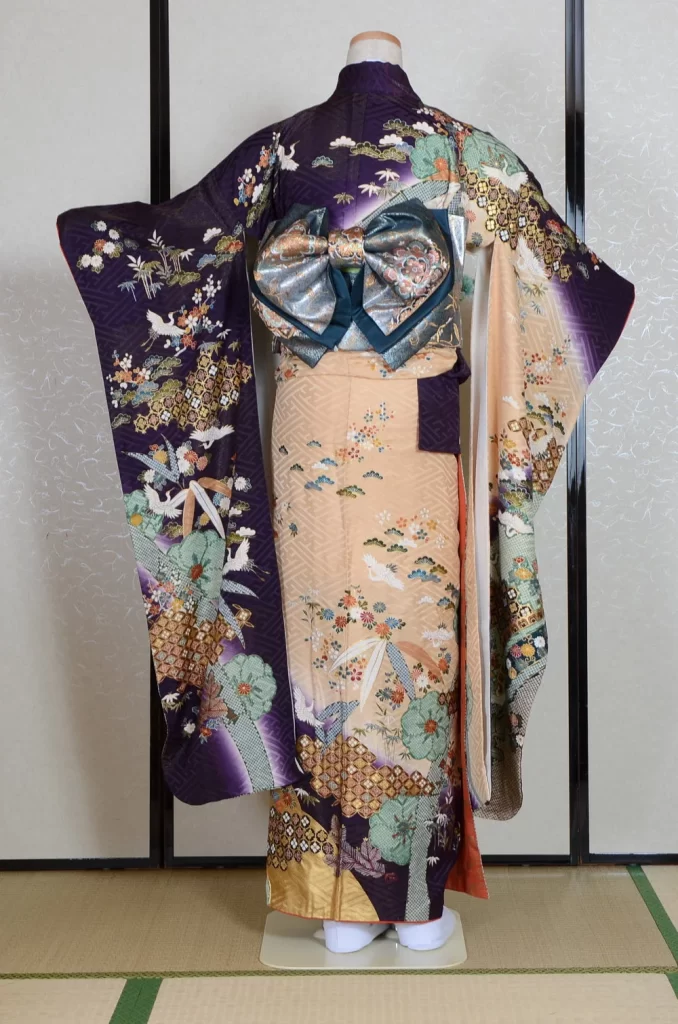Furisode Kimono FK1-738 Dress Form