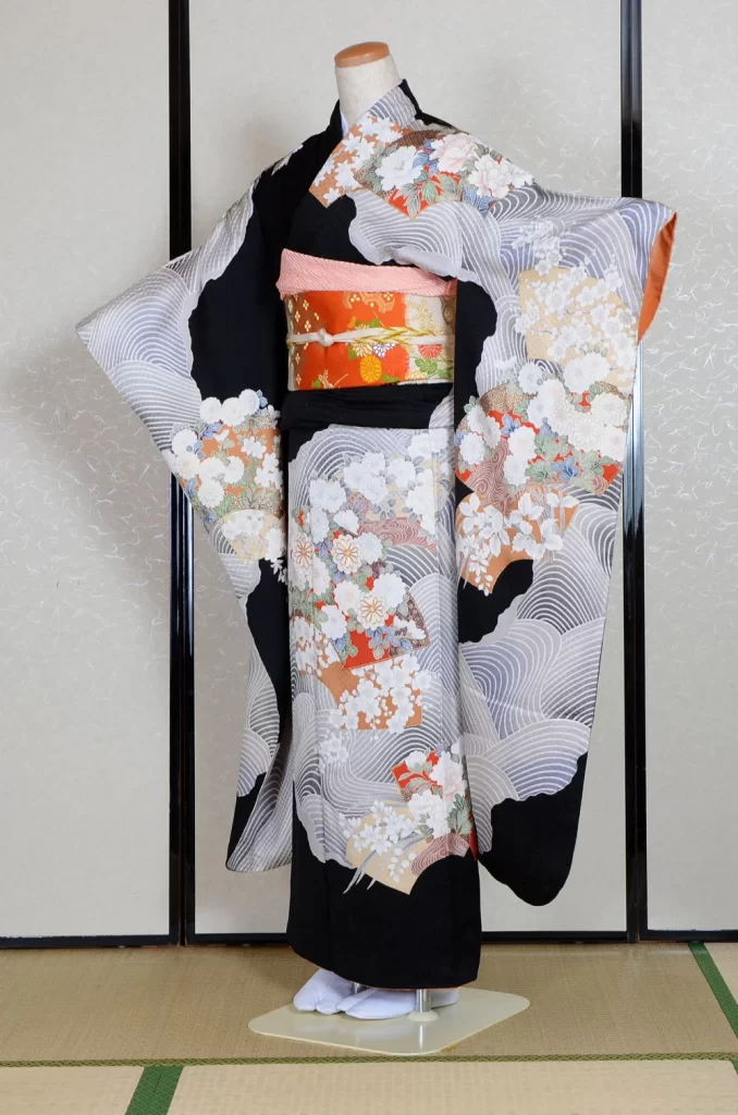 Furisode Kimono FK1-739 Dress Form