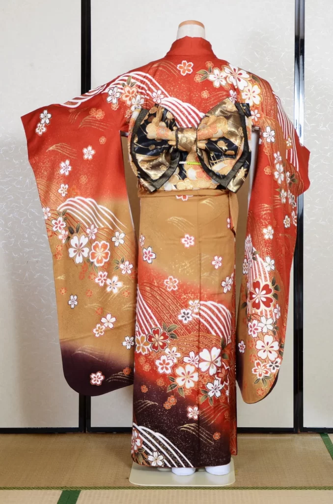 Furisode Kimono FK2-207 Dress Form