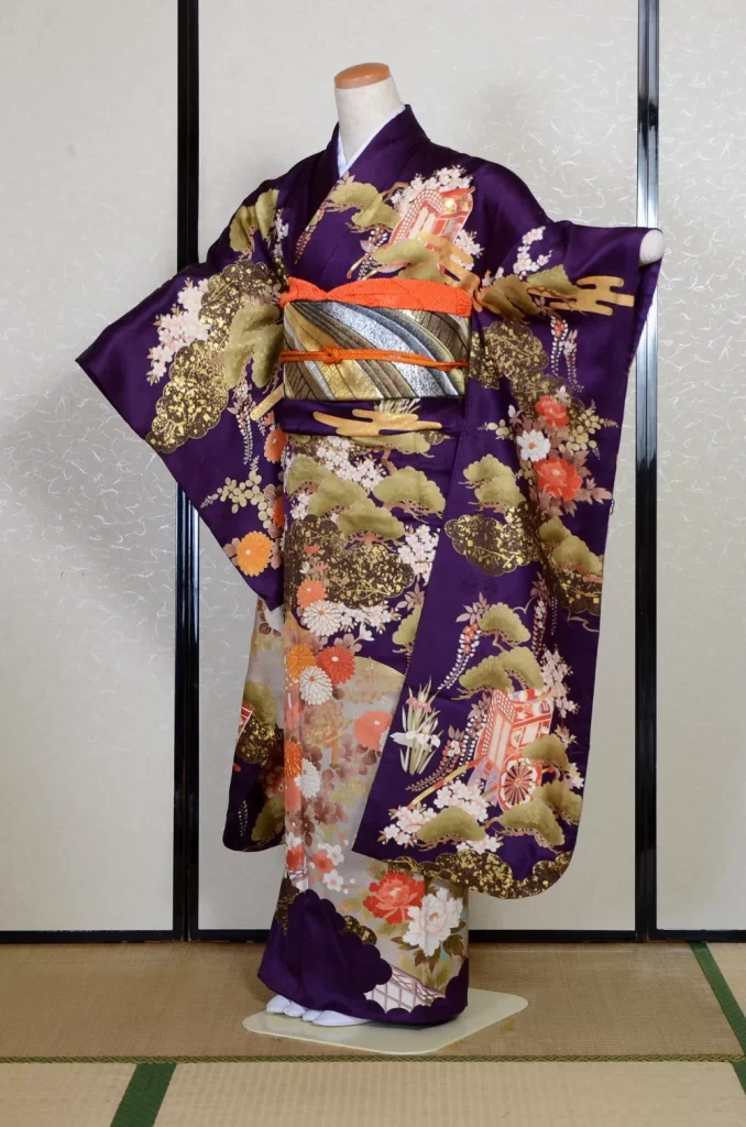 Furisode Kimono FK2-315 Dress Form