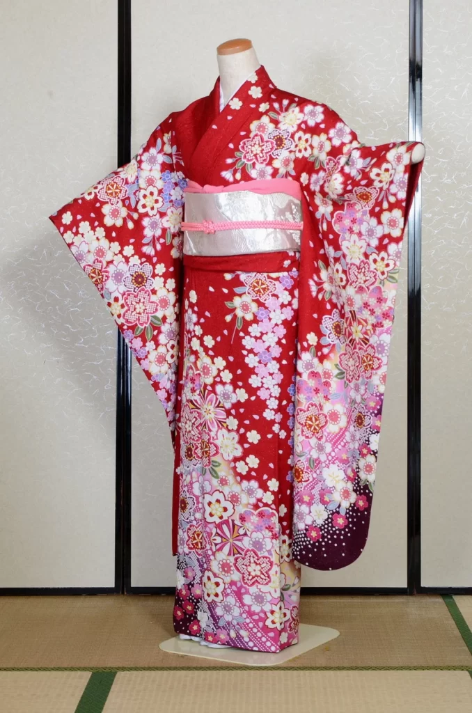 Furisode Kimono FK2-318 Dress Form