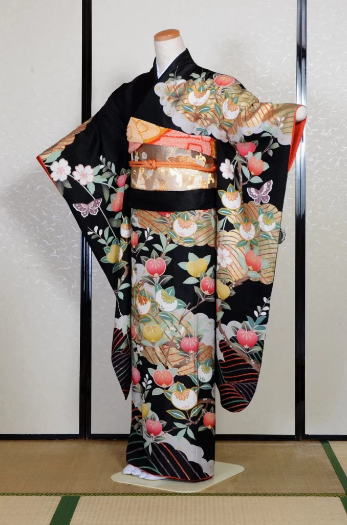 Furisode Kimono FK2-321 Dress Form
