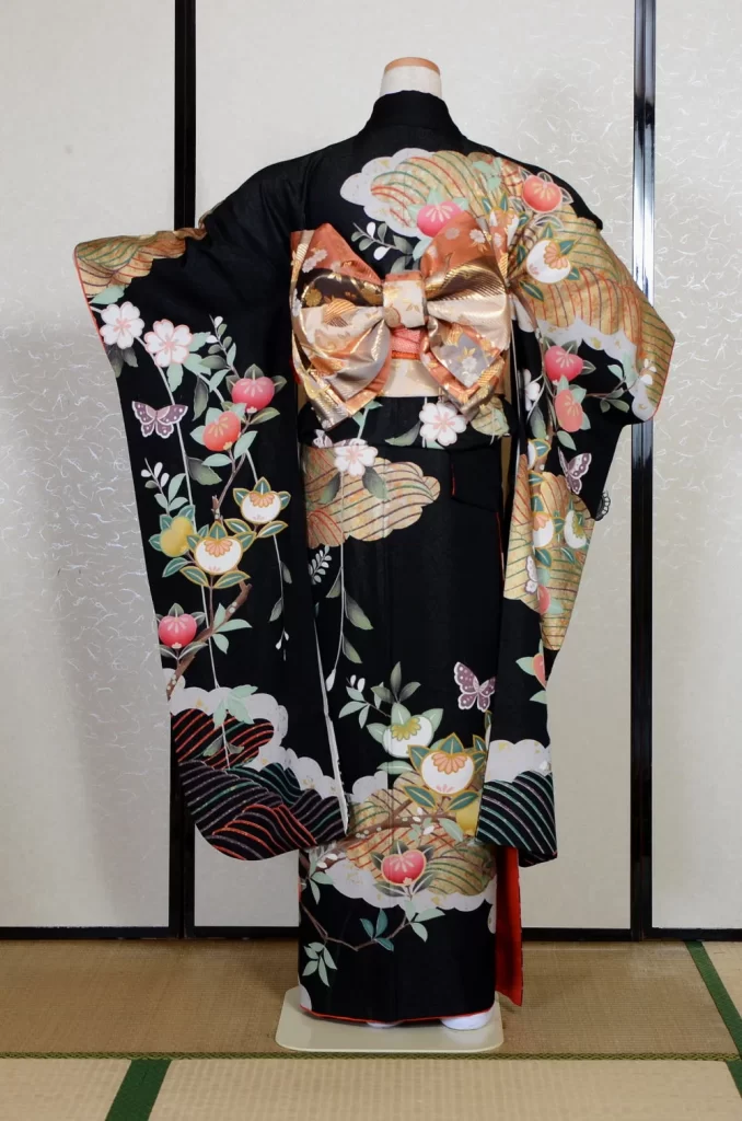 Furisode Kimono FK2-321 Dress Form