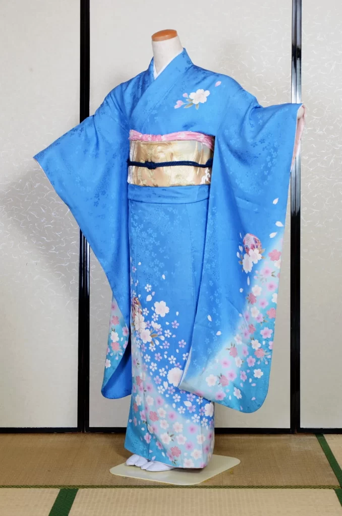 Furisode Kimono FK2-322 Dress Form