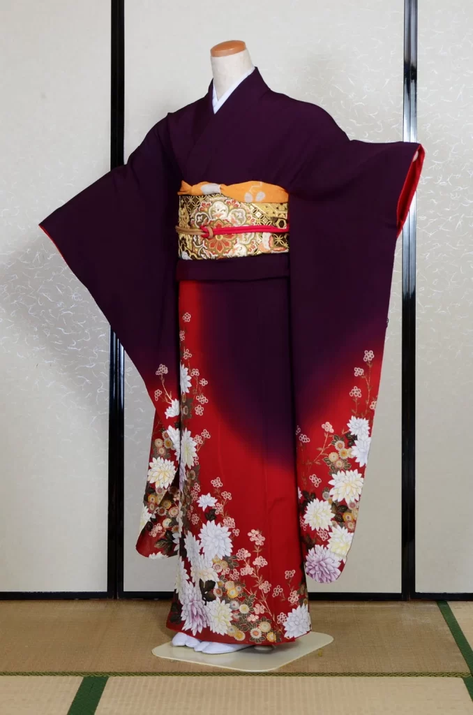 Furisode Kimono FK2-323 Dress Form