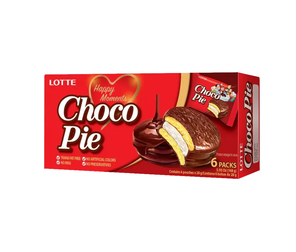 Lotte Choco Pie Packaging
