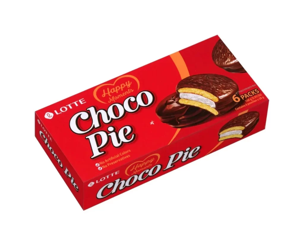 Lotte Choco Pie Packaging