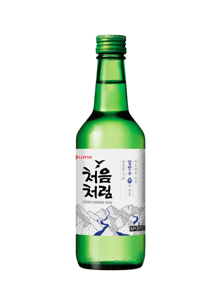 Lotte Chum Churum Original Soju Packaging