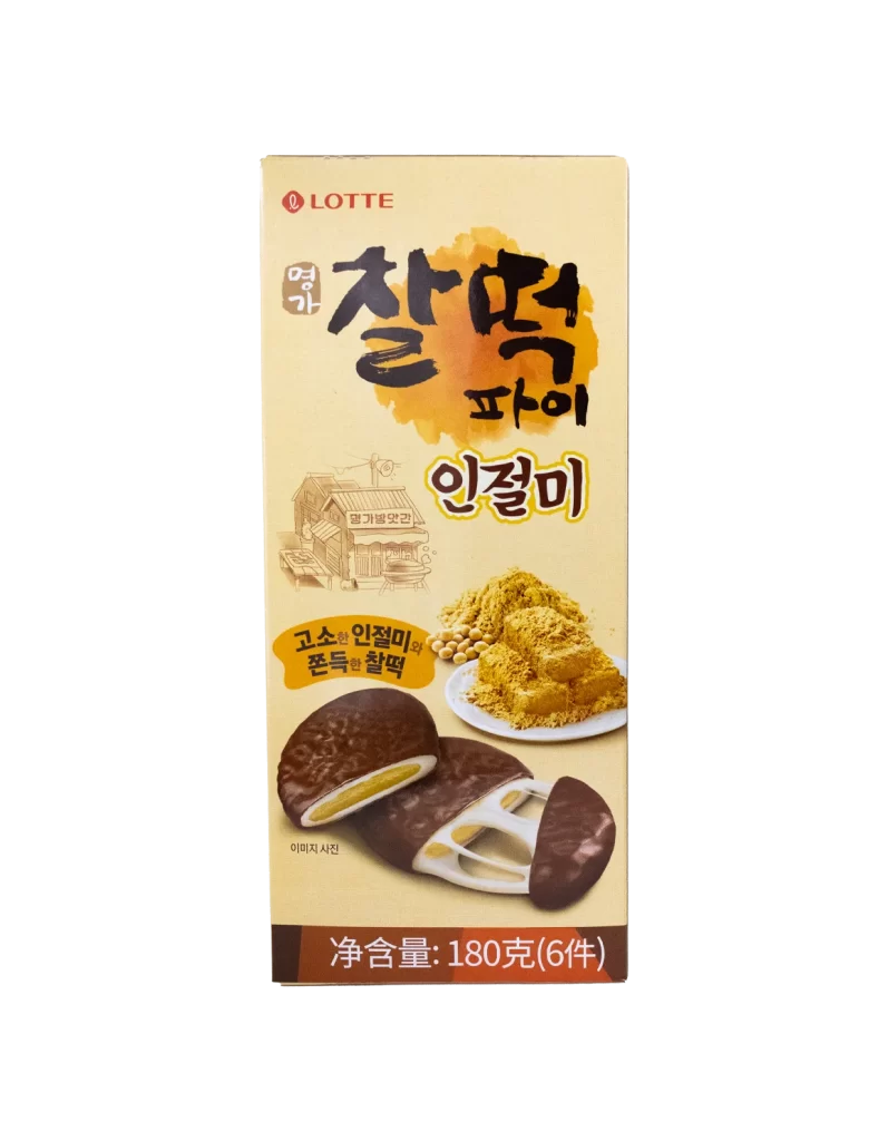 Lotte Rice Pie Packaging