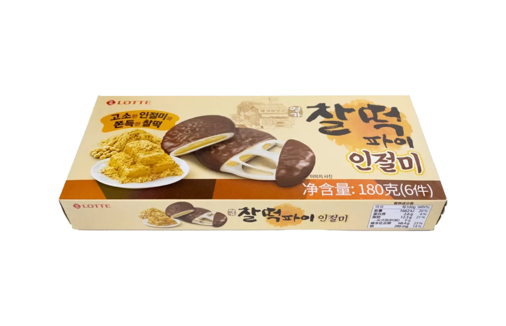 Lotte Rice Pie Packaging