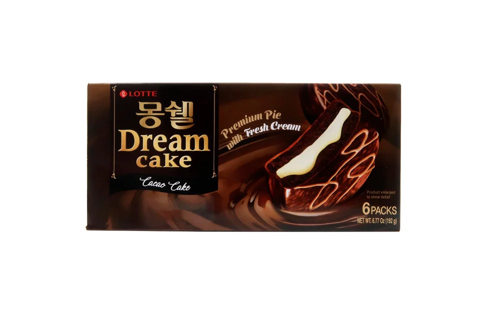 LOTTE Dream Cake Packaging