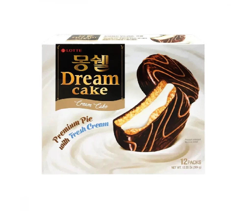 LOTTE Dream Cake Packaging