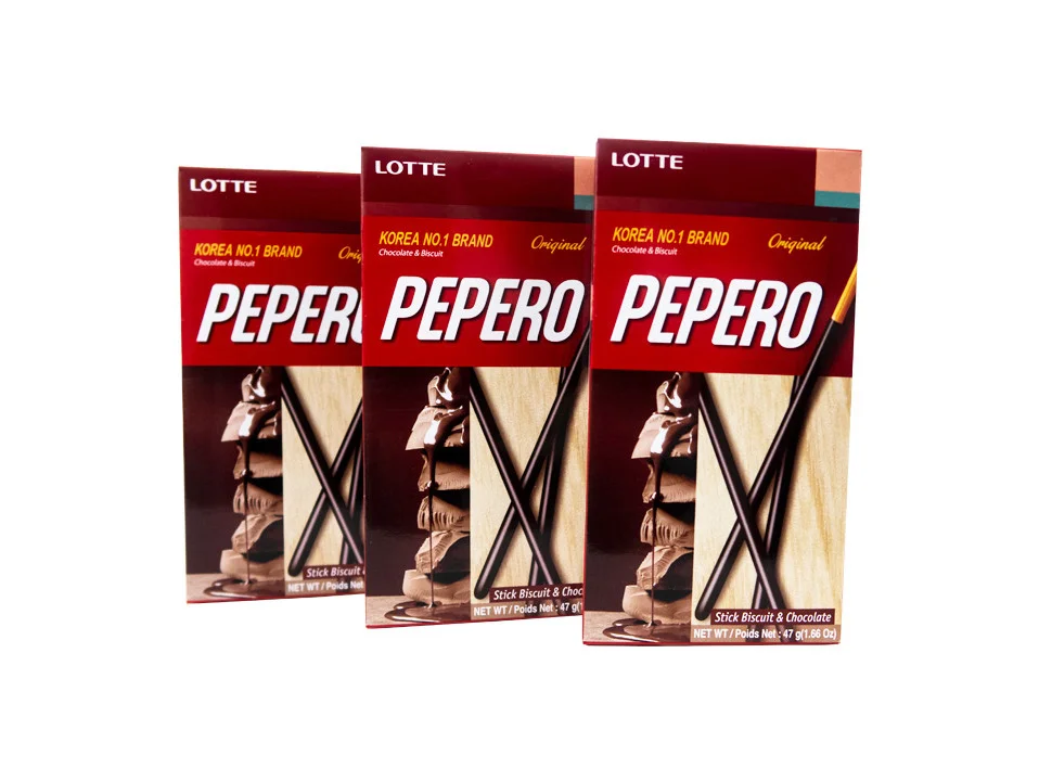 LOTTE PEPERO Packaging