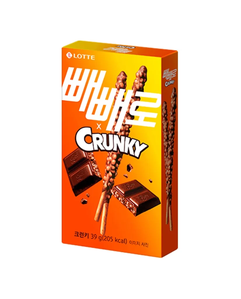 LOTTE CRUNKY Packaging