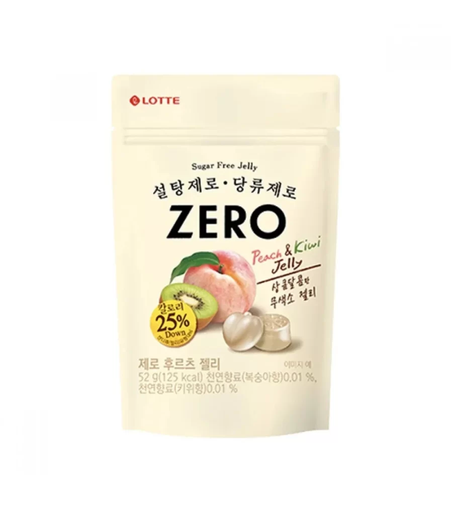 Lotte Zero Gummy Candy Packaging