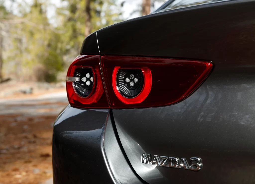 Mazda Mazda3 Rear Detail Car Photography
