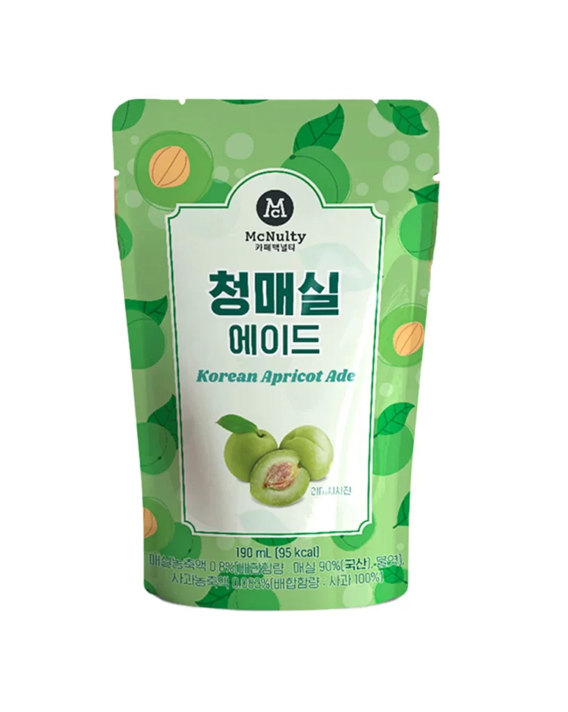 McNulty Green Plum Ice Tea Packaging