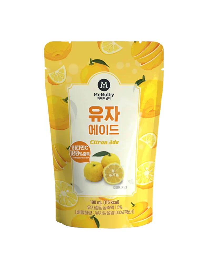 McNulty Lemon Ice Tea Packaging