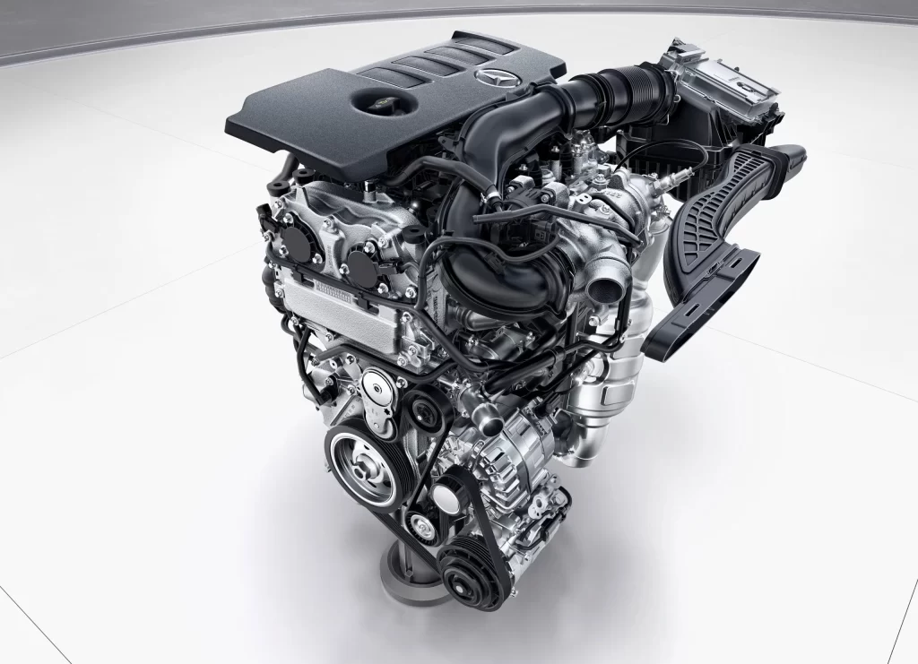 Mercedes-Benz Engine Car Photography