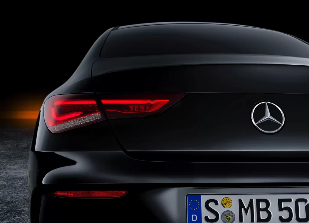 Mercedes-Benz S-Class Rear Detail Car Photography