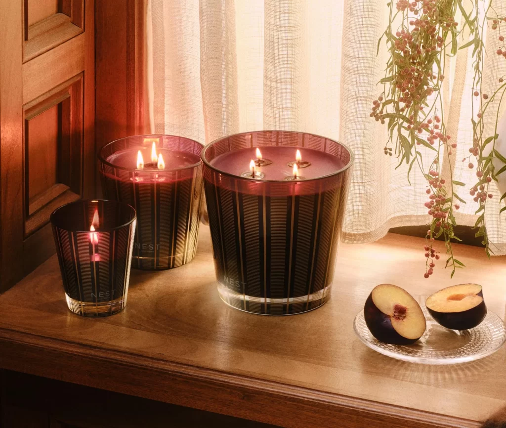 Nest New York Autumn Plum Classic Candle Packaging
