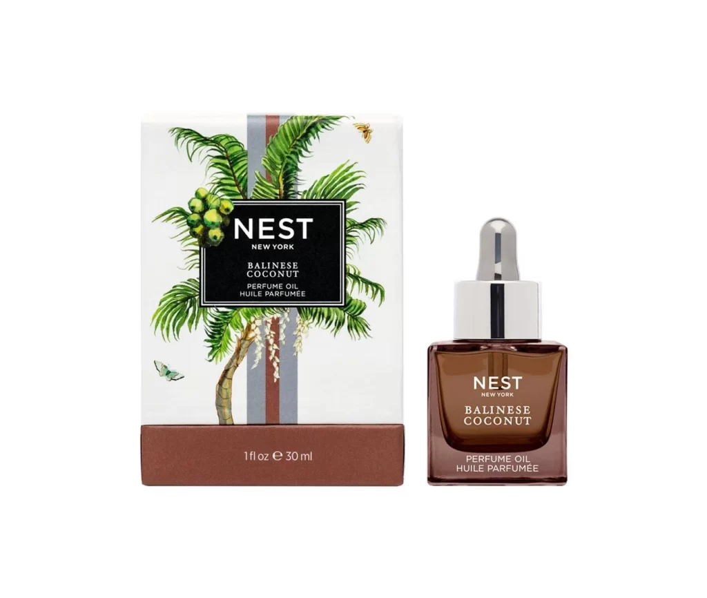Nest New York Balinese Coconut Perfume Oil Packaging