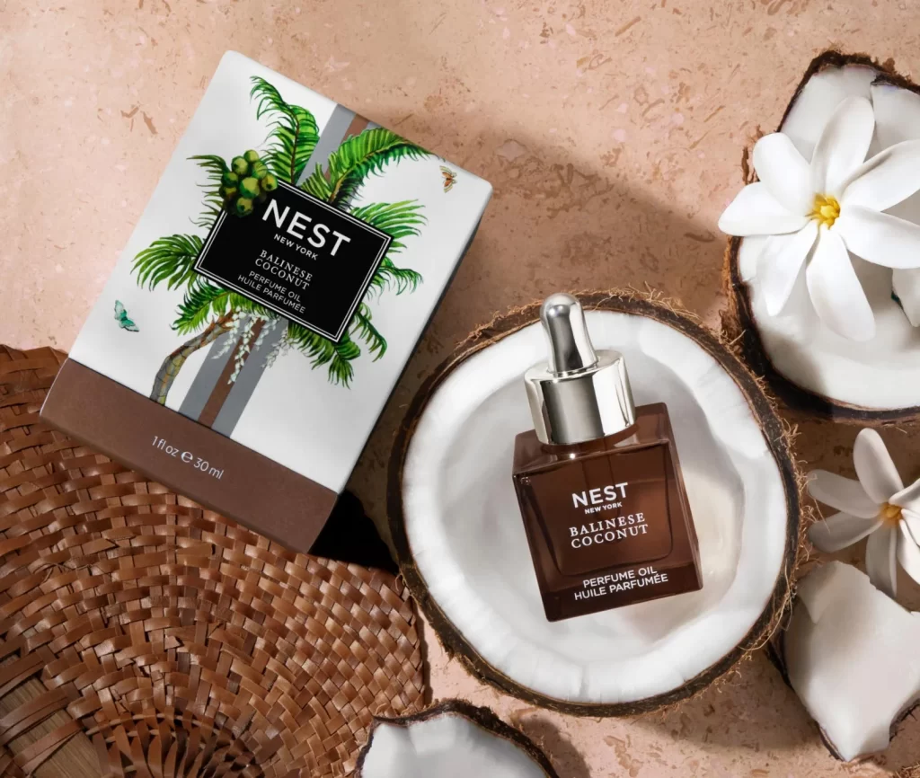 Nest New York Balinese Coconut Perfume Oil Packaging