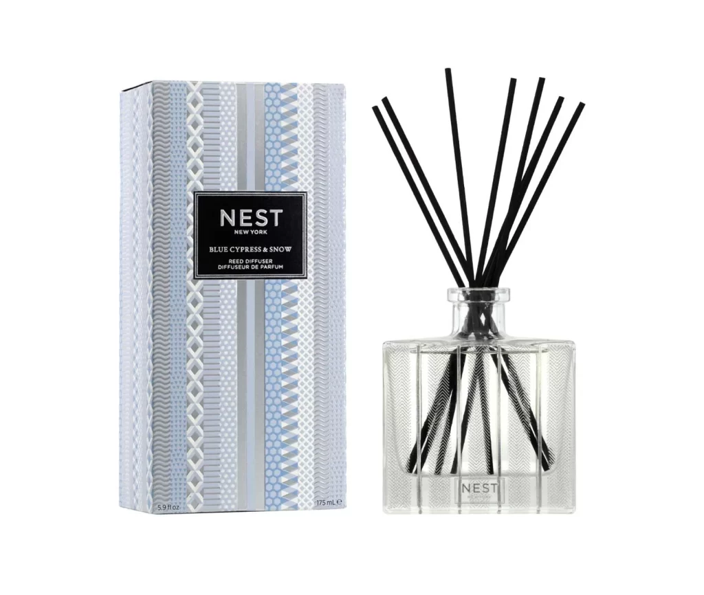 Nest New York Blue Cypress Snow Diffuser Packaging